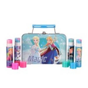Disney frozen two 5pc lip balm set with metal tin